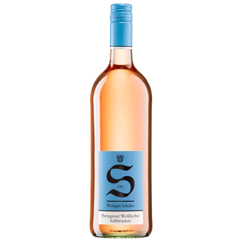 Weingut Schales Rosé Portugieser Weißherbst halbtrocken 1l